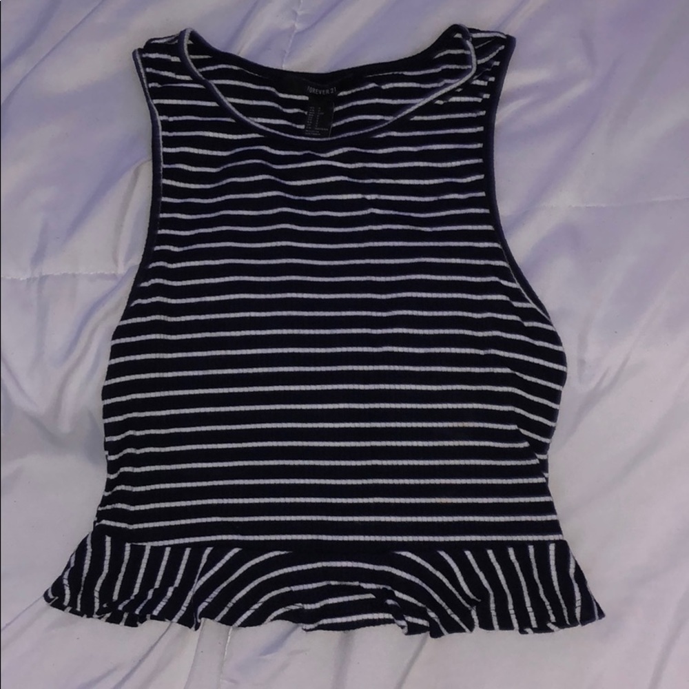 cropped tank top